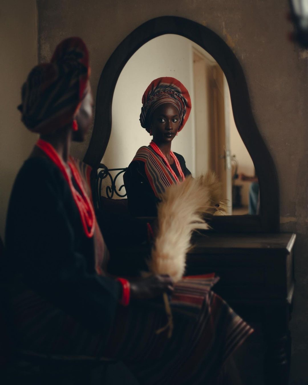 Preserved Aṣọ-Oke cloth passed through generations